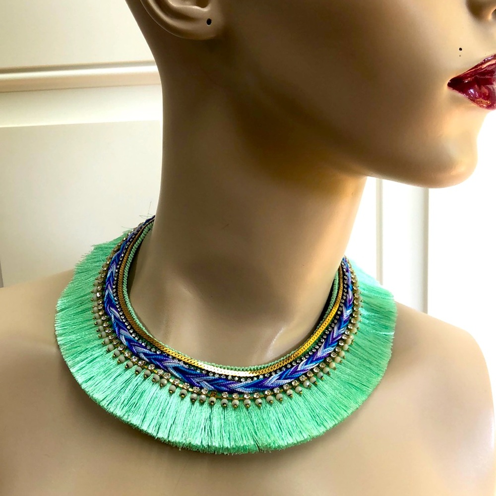 Serefina Fringe Choker